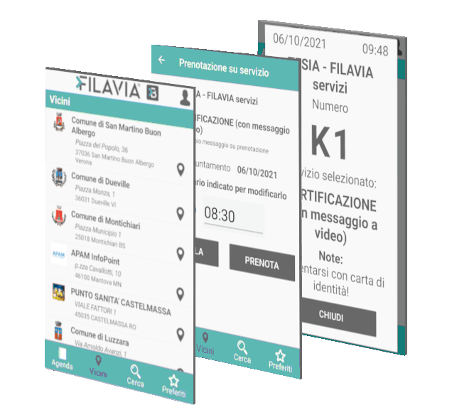 FilaVia BookingApp app mobile web app Google play store iTunes App Store Apple