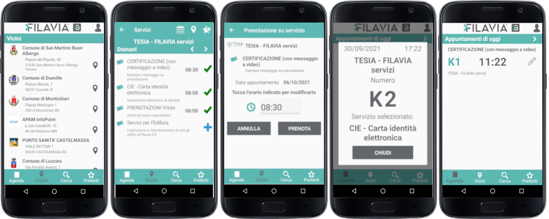 FilaVia Booking.App Mobile App smartphone Android iOS Apple Google play store Apple App store iTunes